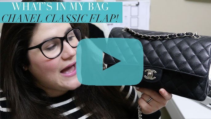 CHATTY-What's in my New 2016 CHANEL Chevron classic flap? /WHAT's Up with  me! 