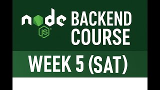 Week 5 (Sat) - Redis Intro and Caching Implementation