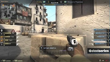 NiP vs Fnatic on de dust2 @ Dreamhack Winter 2013 Grand Finals CSGO NiP vs FNC Game 1