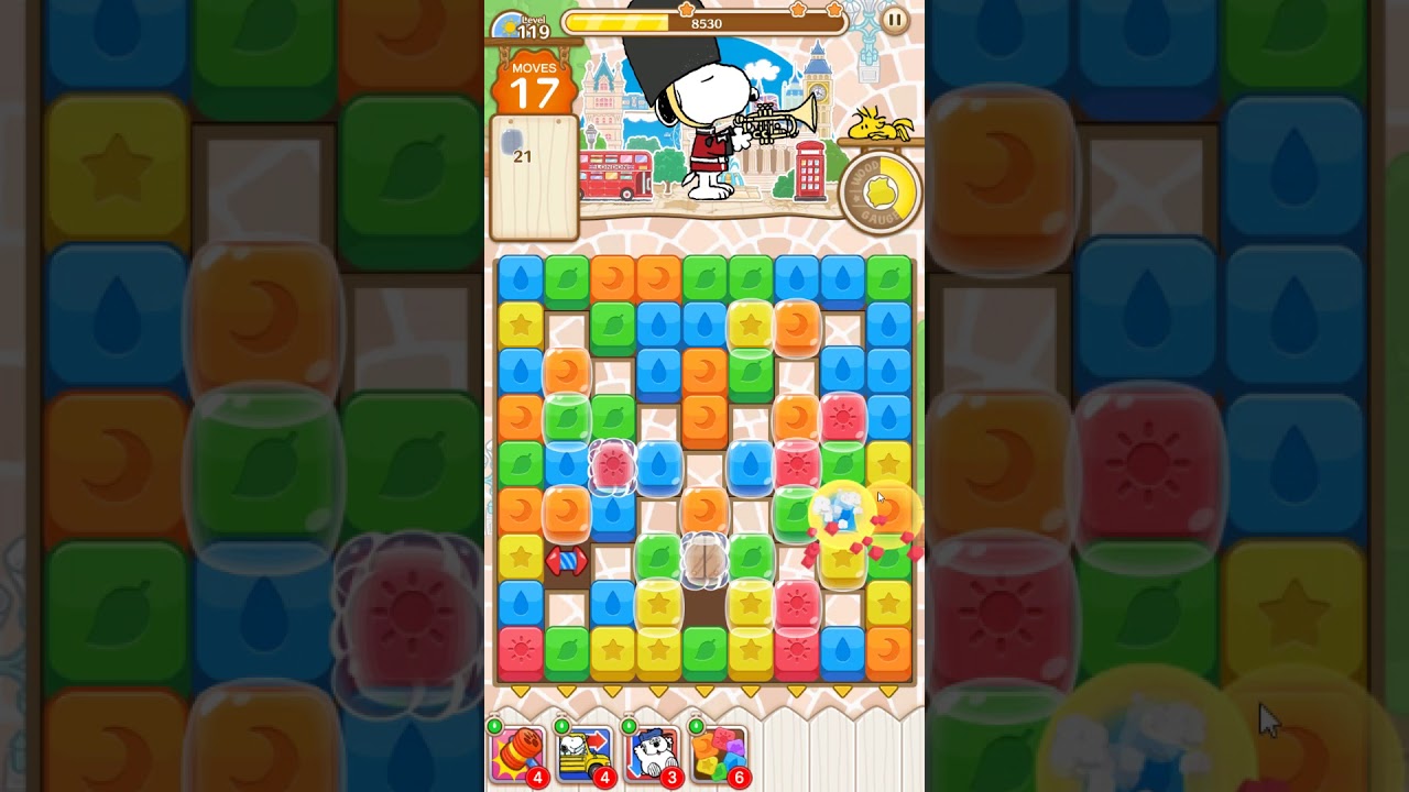 Snoopy Puzzle Journey level 119