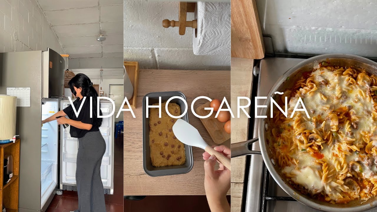 Vida hogareña - limpieza del refrigerador + recetas 🥖 | Ep 92