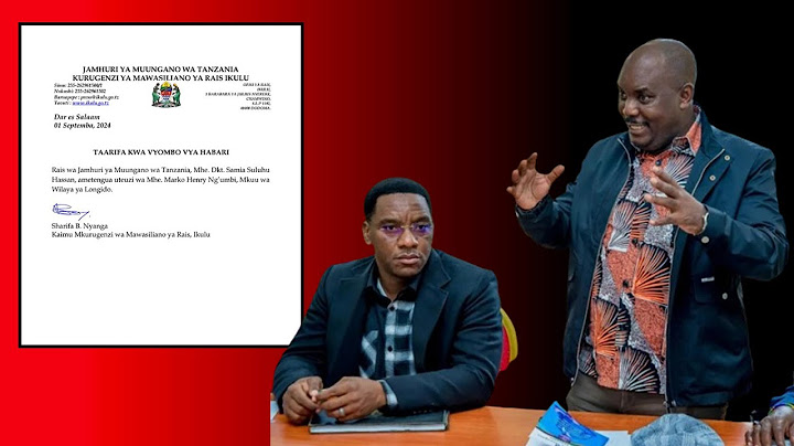 MAPYA YAIBUKA BAADA YA KAULI YA DC WA LONGIDO ''DC ASAIDIE JESHI LA POLISI KWA KAULI ZAKE''