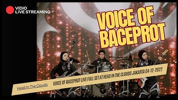 FULL VIDIO (HD ) Voice of Baceprot Live Full set at Head In The Clouds Jakarta 04-12-2022