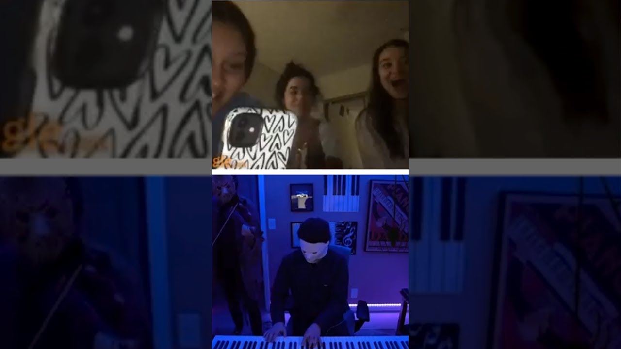 Pitch Perfect Duo Surprises Girls with the "Halloween" Theme Song