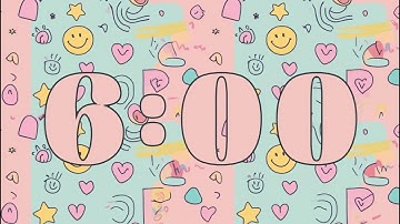 6 Minute Timer with Relaxing Lofi Music