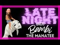 Live  late night with bambi the manatee sebastianrogers