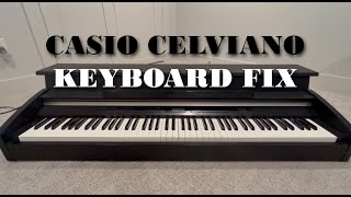 Casio Celviano Keyboard Fix