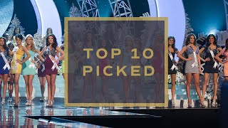 61st MISS UNIVERSE (2012)  TOP 10 PICKED! | Miss Universe