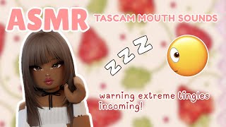 Roblox ASMR tascam asmr mouth sounds to sleep to 😴