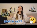 Choosing Between UCLA, Cal, and UCSD