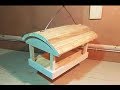 How to make a wooden bird feeder with your own hands How to make a wooden bird feeder with your own hands