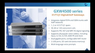 2018 04 03 Microcom Technologies Webinar Featuring Grandstream Networks