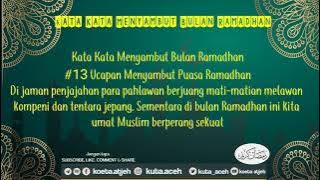 Kata-Kata Menyambut Bulan Suci Ramadhan#13