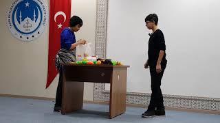 المسرحية الخضري الماهر Yetenekli Manav Arapça Tiyatro