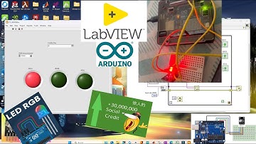 Control RGB con Arduino y LabVIEW Paso a Paso