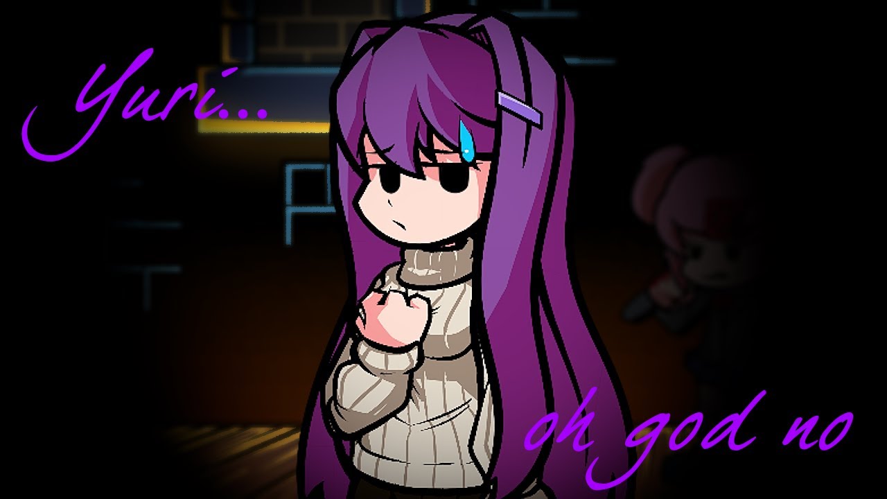 FNF - OH GOD NO / Yuri vs Natsuki v1 (Mario's Madness v2/HARD/DDTO)