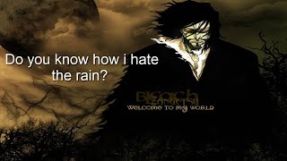 Zangetsu Speech - Rain || Bleach Resimi