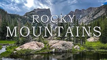Relaxing Instrumental Guitar Music with Beautiful Views of the Rocky Mountains