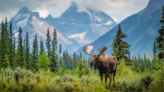 Relaxing Instrumental Guitar Music with Beautiful Views of the Rocky Mountains