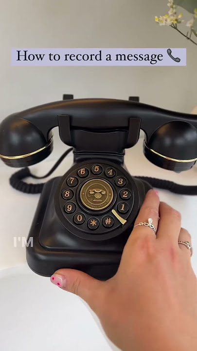 How to use the Mutter and Mumble Audio Guestbook Phone.