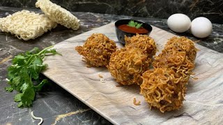 Maggi Pakoda || Quick and Easy Snack || Crispy Pakoda || Indian Food