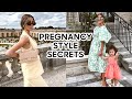 15 Style Secrets To Look AMAZING Throughout Your Pregnancy | Pregnant Outfit Ideas