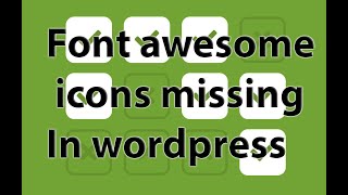 Famous Font awesome Icons are not on WordPress Net Worth