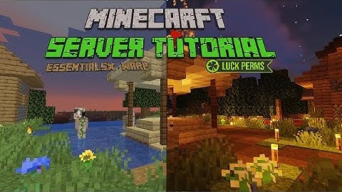 Server tutorial #1:essentialsx:warp và luckperms