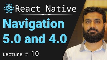 Navigation in React Native in Urdu | Routing in react-native | Urdu & Hindi | Lecture # 12