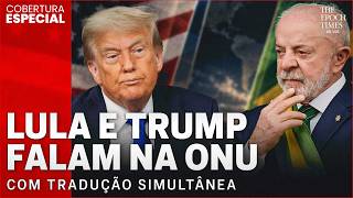 🔴 AGORA: Lula e Trump discursam na ONU | Tradução Simultânea | Cobertura Especial