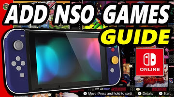 Add Games To Your Nintendo Switch Online! Guide