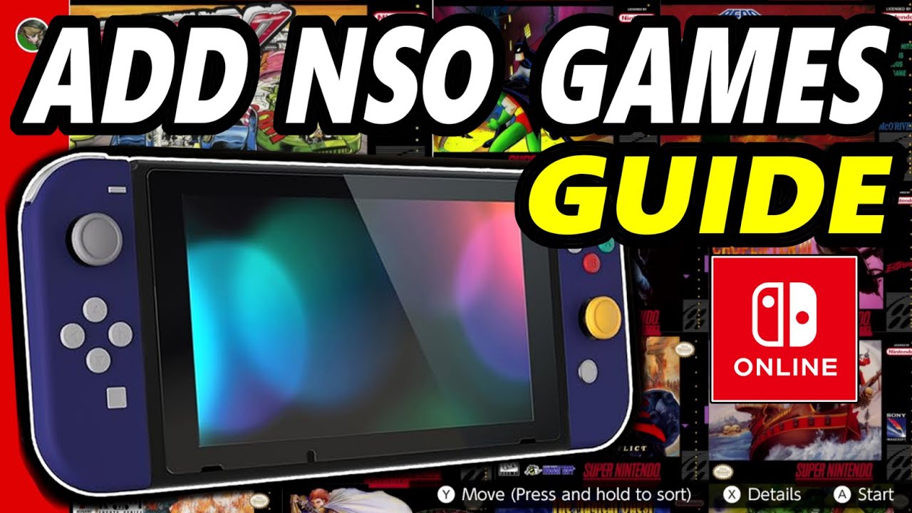 Add Games To Your Nintendo Switch Online! Guide
