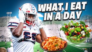 WHAT A D1 ATHLETE EATS IN A DAY (VLOG #7)