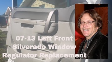 Chevy Silverado 2007-2013 Window Regulator Replacement & Repair Left Front