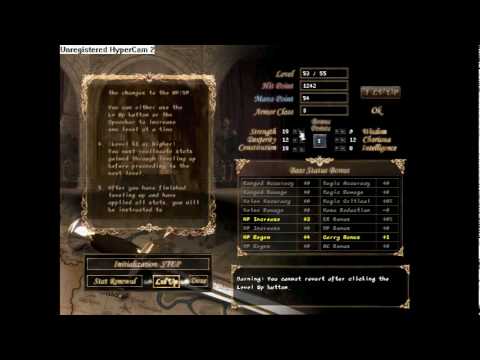 Lineage I - Stat Reroll - Knight CON 18 Build