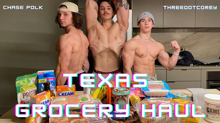 Bodybuilder Grocery Haul ft. threedotcorey & chase...