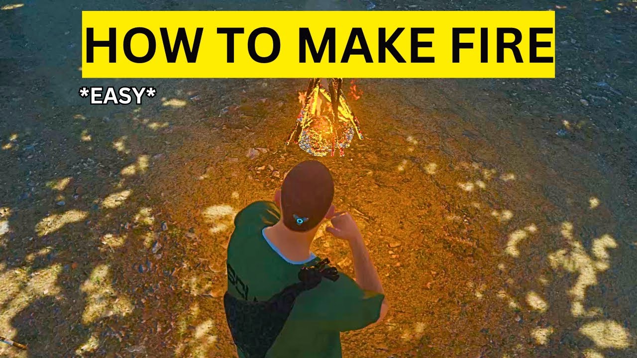 How To Make Fire in Scum(EASY)