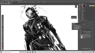 Speedpainting Ninja Character Design