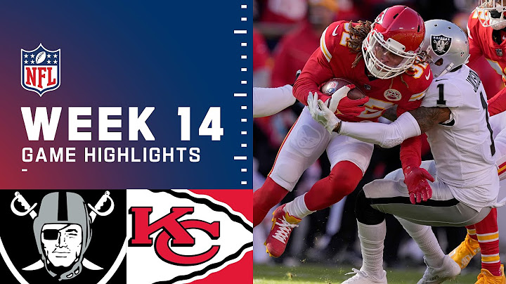Raiders vs. Chiefs Week 14 Highlights | NFL 2021