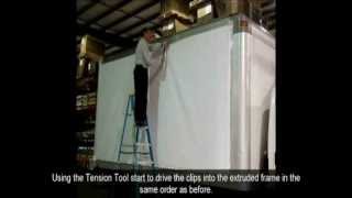 SignComp Wall Mount Tension Frame box truck - compressed version screenshot 1