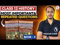 Class 12 History Book 2 Important Questions 2026 | 100% Expected Board Questions🔥