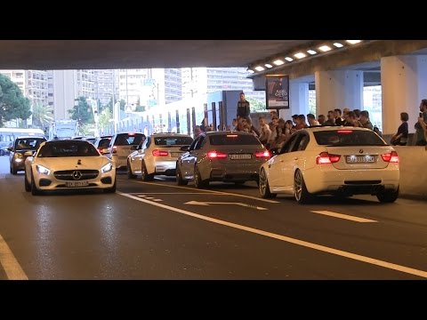 CRAZY MADNESS IN THE MONACO F1 TUNNEL! | LOUD REVS + ACCELERATIONS!