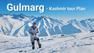Gulmarg | Kashmir tour package | Kashmir tourist places | Gulmarg me Ghumne ki jagah | snowfall