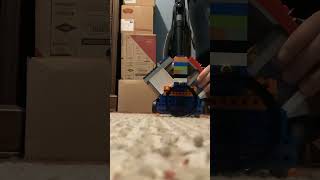 Upgraded my V twin Lego, vacuum engine, #engine #build #youtube #lego #creative 