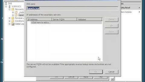 Instalación de Servidor DNS - Curso Windows Server 2008 - Capacity