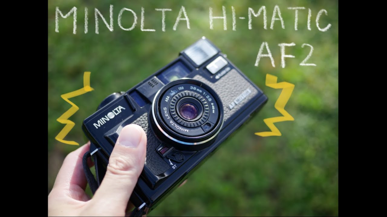 巨匠に愛されたコンパクトフィルムカメラ Minolta Hi-Matic AF2