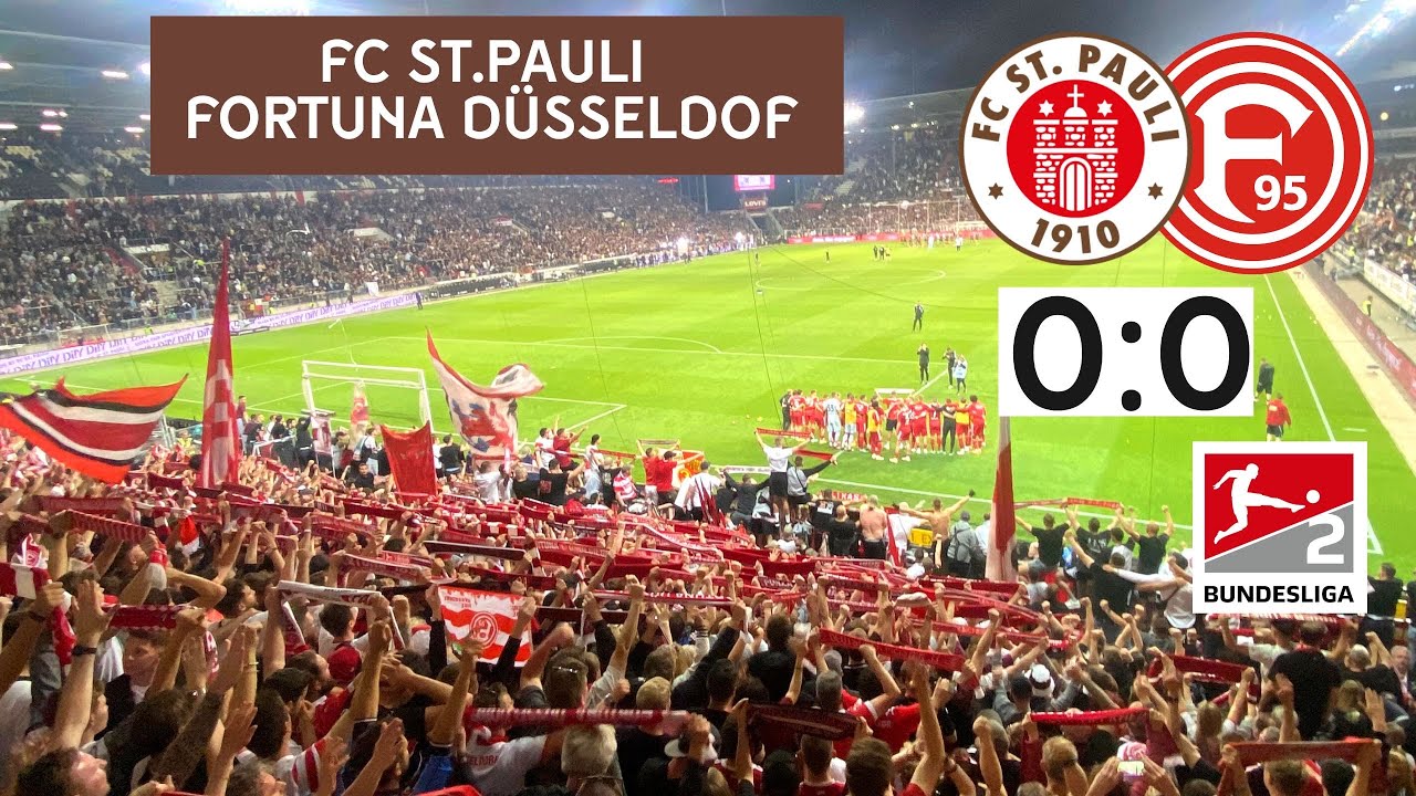 KRASSER Support nach Abpfiff! FC St. Pauli - Fortuna Düsseldorf 0:0 Alle Tore & Highlights13.05.2023