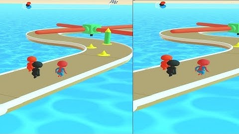 Spider Stickman 3D Race : Superhero Fun Race - Gameplay Walkthrough Part 1 (Android