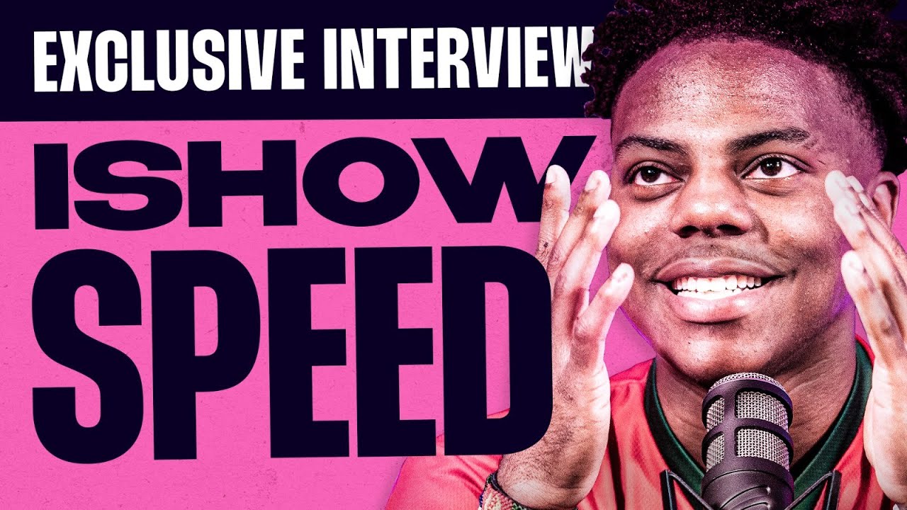 IShowSpeed Exclusive Interview, Speed Takes On Messi Vs Ronaldo Quiz