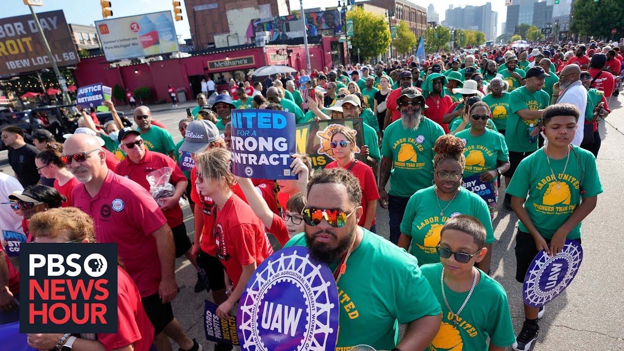 U.A.W. Goes on Strike at 3 Plants in Midwest